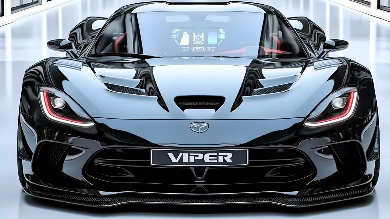 2026 Dodge Viper Features Aggressive Design With Lightweight Build And Race Inspired Technology Enhancements