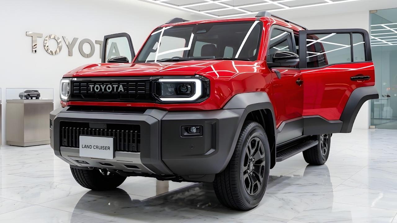 Toyota Land Cruiser FJ Revealed With Bold Retro Design And Advanced 4x4 Capability For True Off Road Adventures